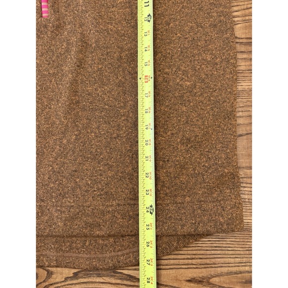 Stio Women's XL Sweetwater 1/2 Zip Fleece Pullover Burnt Orange Outerwear - Picture 4 of 8